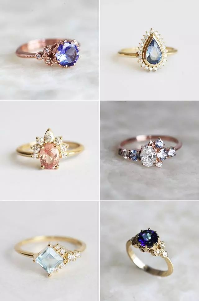 最受欢迎的戒指款式图片价格,钻石戒指款式寓意