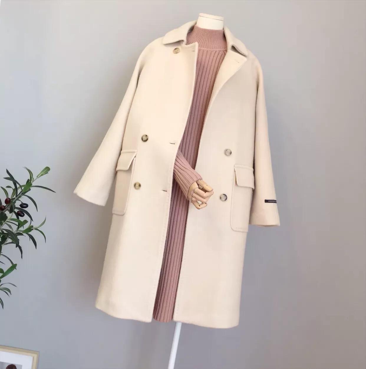 小个子冬天外套适合什么款式,大衣穿搭女秋冬小个子