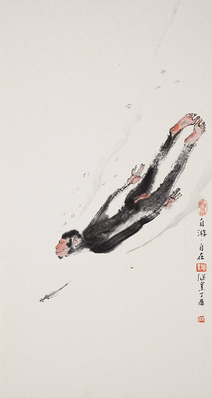 他画的猴子都是来搞笑的吗？让人看得停不下来