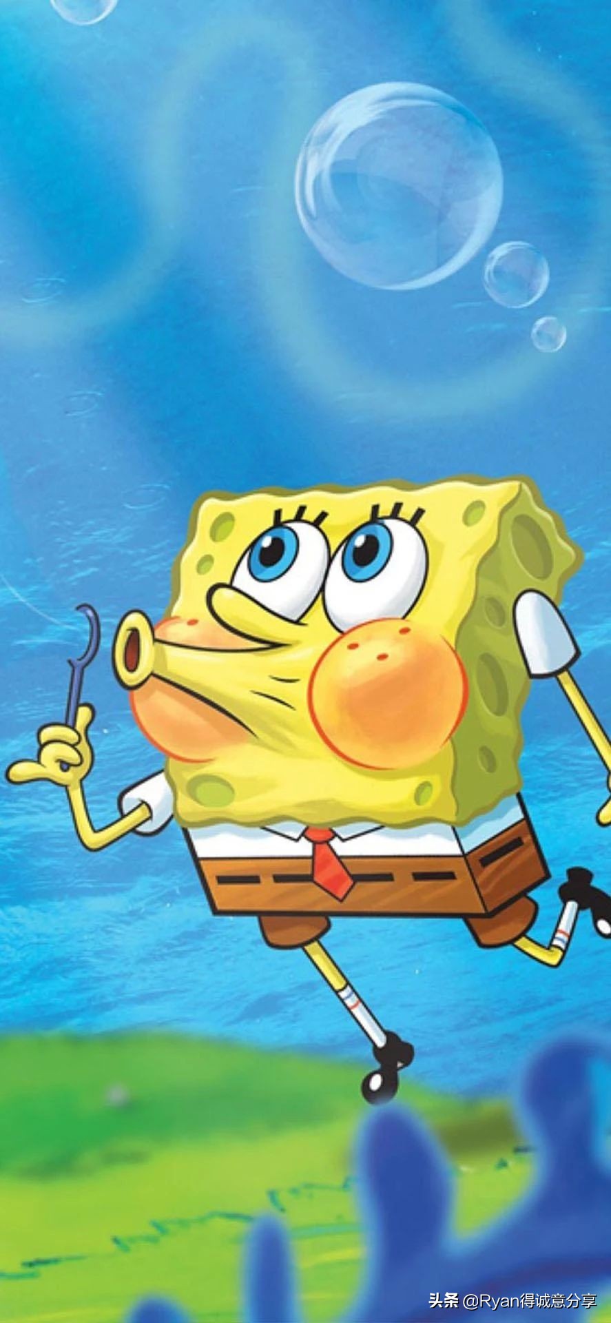 海绵宝宝詹韦连线壁纸,海绵宝宝壁纸桌面主题