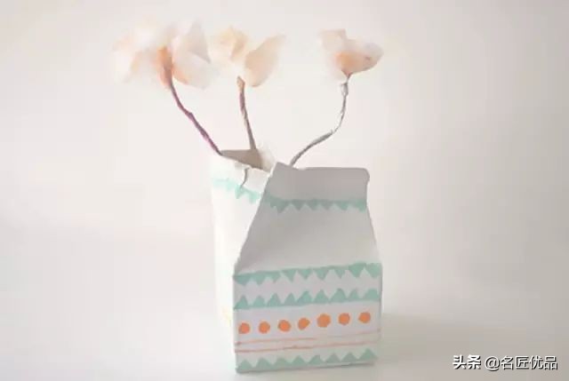 亲子手工牛奶盒,牛奶盒子可操作的手工