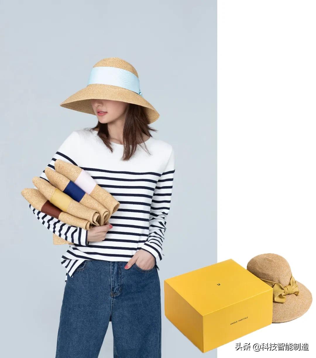 孙俪同款日本uv防晒草帽,日本孙俪同款大檐草帽
