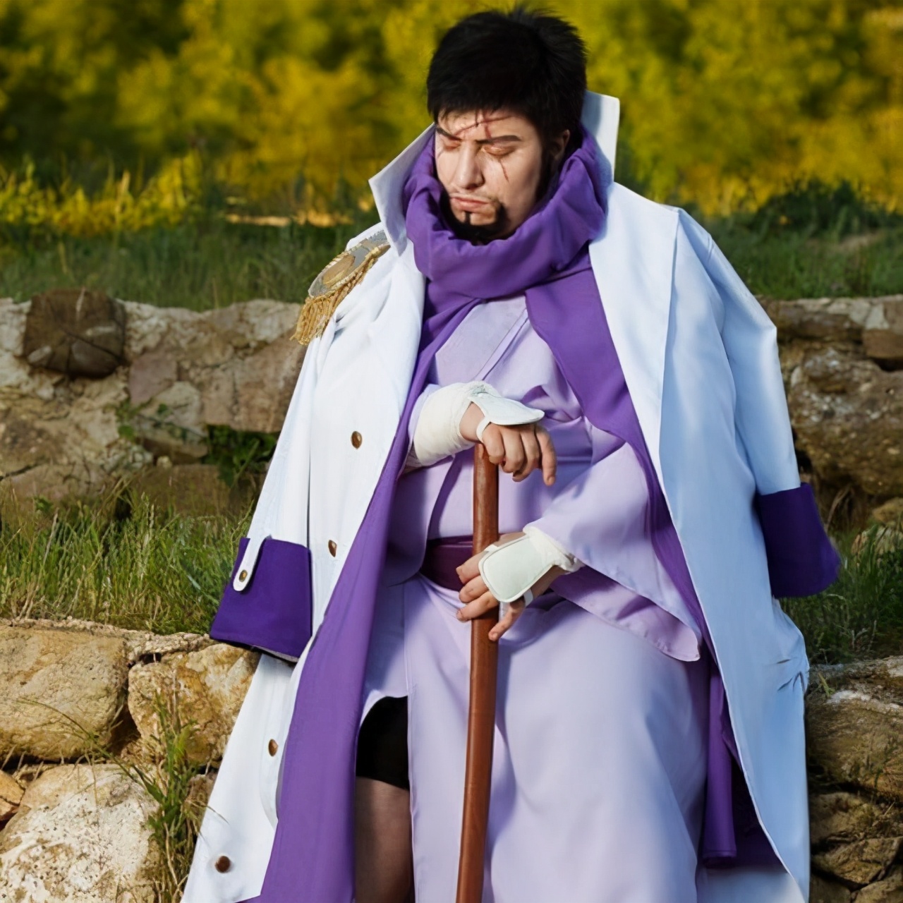 cos海贼王路飞草帽,cos海贼王的女帝和路飞