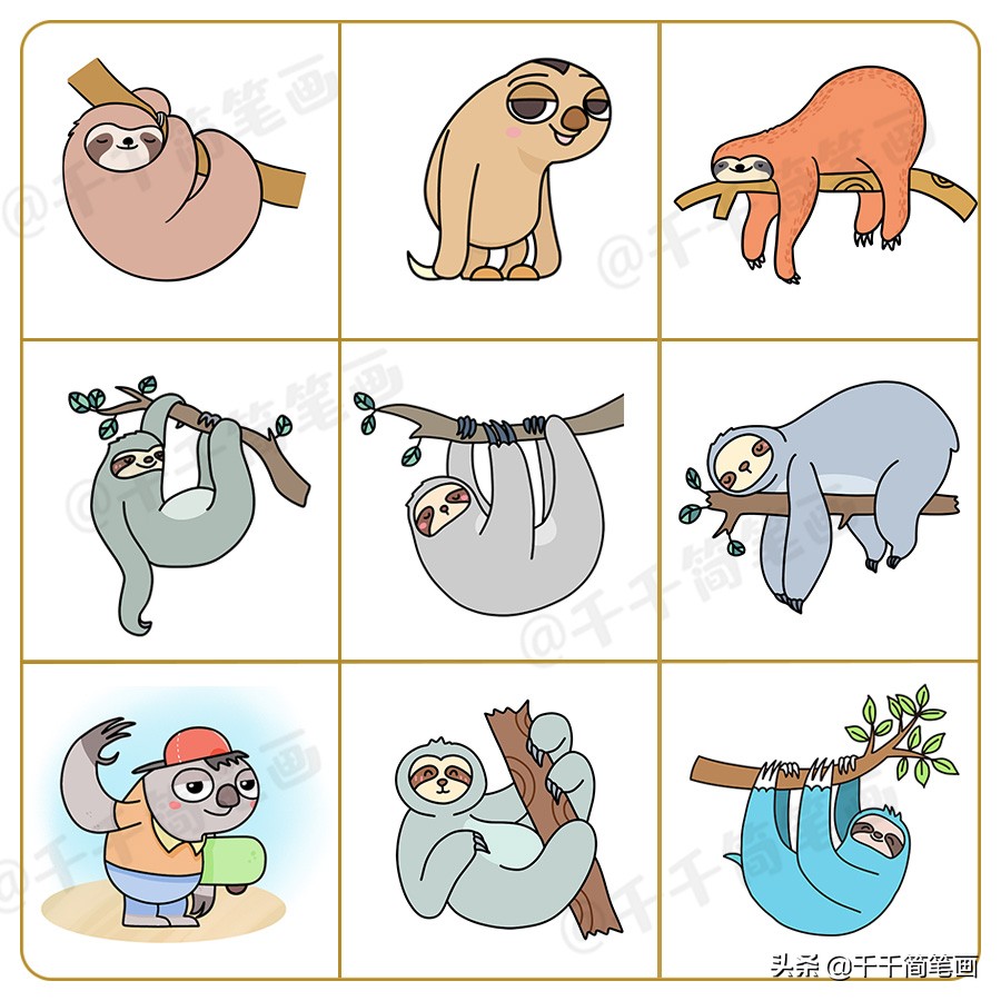 幼儿园里的小朋友儿童画,幼儿园创意儿童画又简单又漂亮