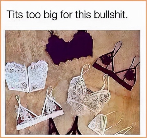 为什么女生胸部越大，去商场能买到的内衣就越丑？