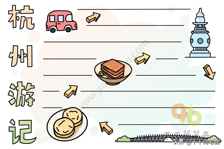 假期计划手抄报越简单越好,假期数学手抄报模板