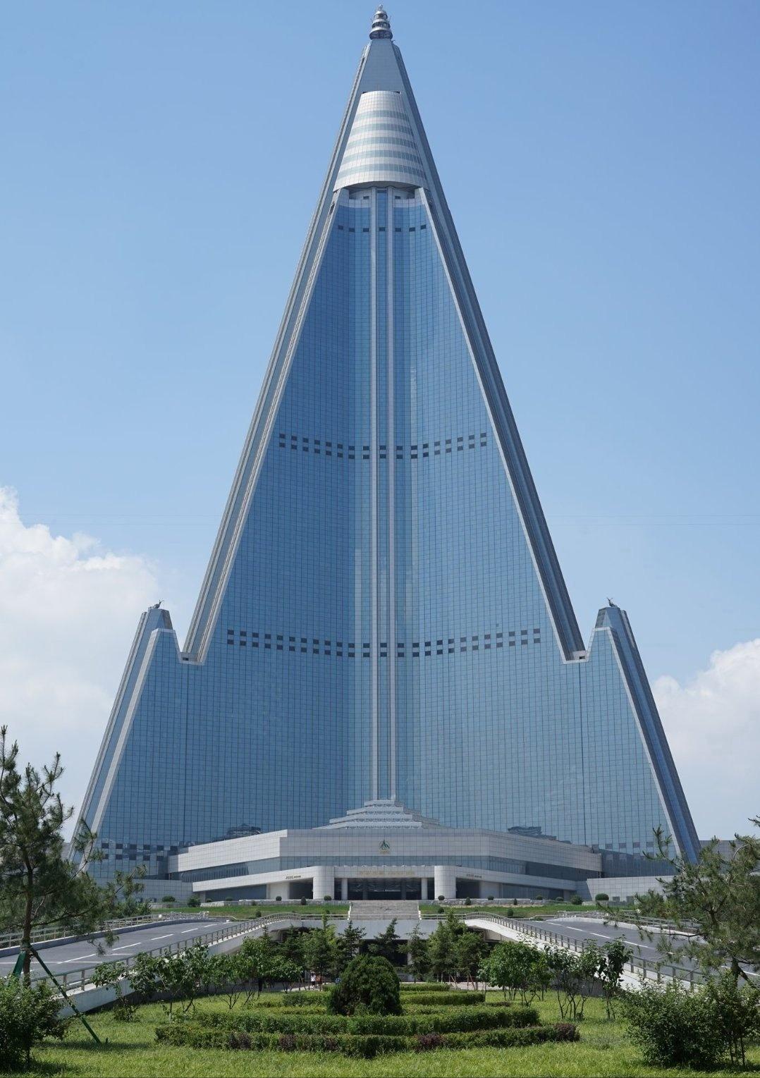 朝鲜第一高楼与韩国第一高楼,朝鲜十大高楼图片