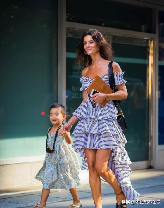 刘雯倪妮穿衣风格,今年很火的叠穿法