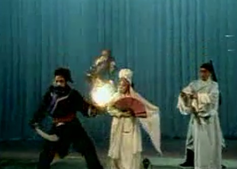 秦腔游西湖吹火绝技,秦腔绝活吹火代表什么