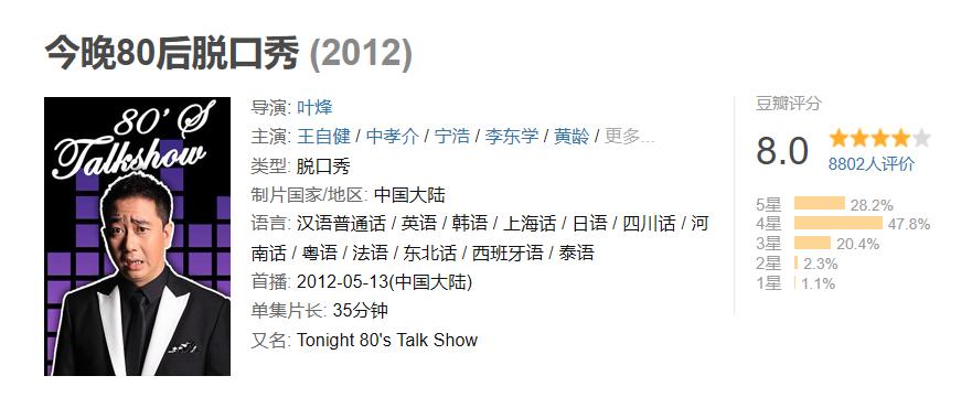 王自健瘦了,王自健40分钟以上的节目