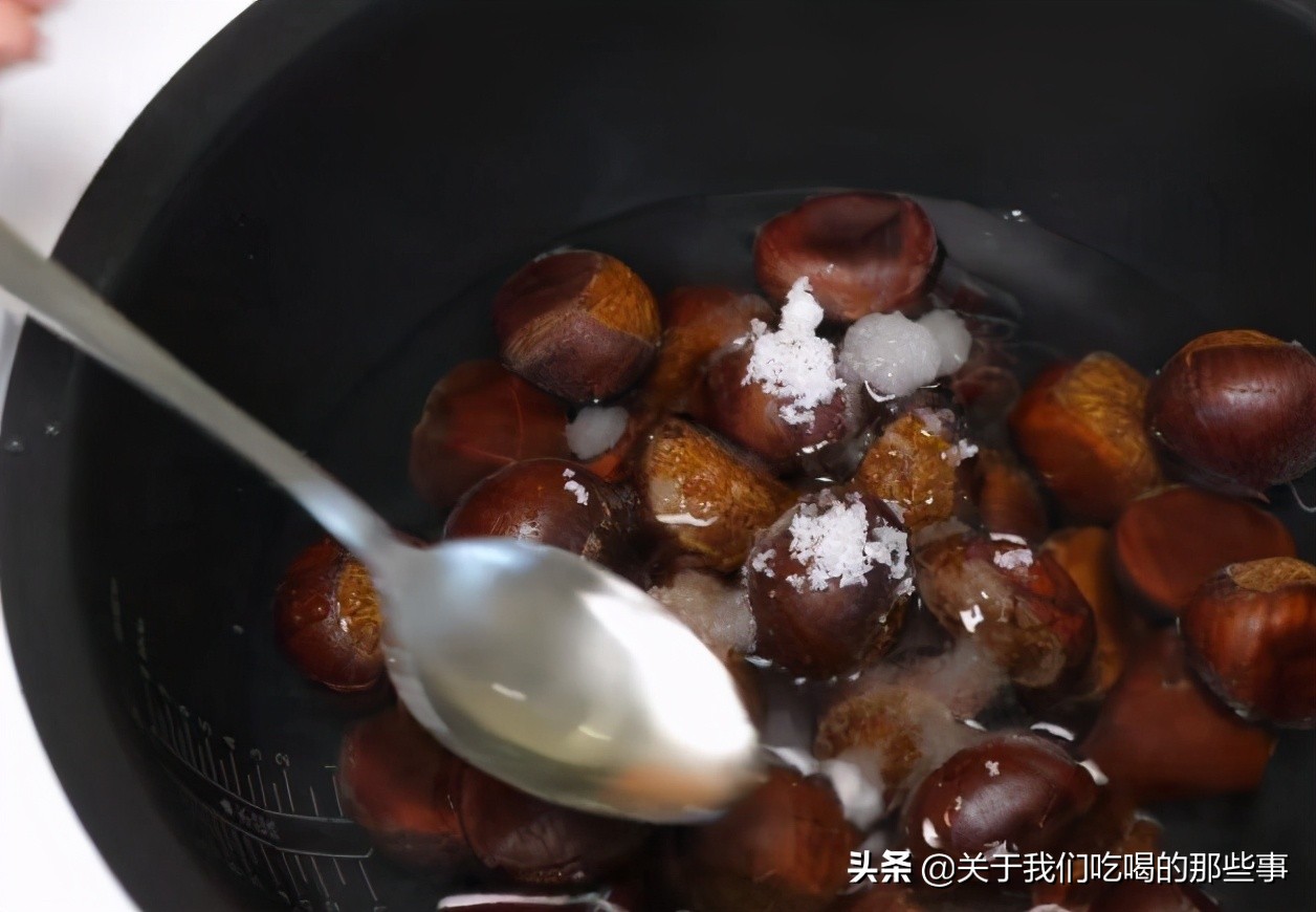 板栗好吃皮难剥教你三招,板栗难剥怎么办