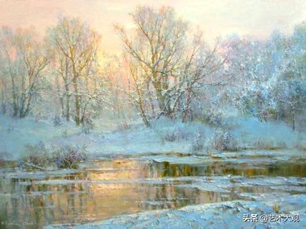 尤里奥布霍夫国画,尤里奥布霍夫作品