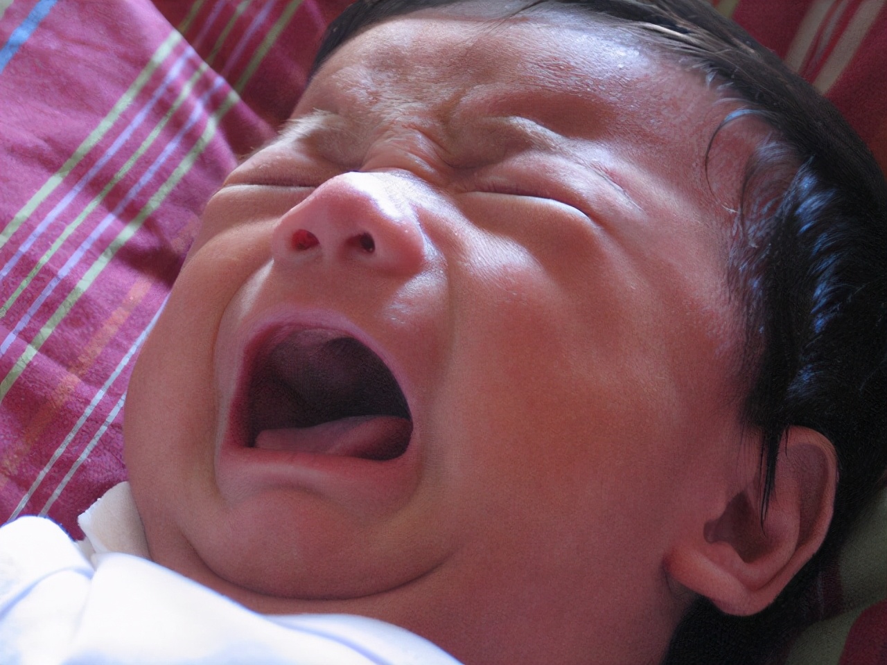 如何改掉宝宝一哭就吃奶的习惯,宝宝哭能一直吃奶吗