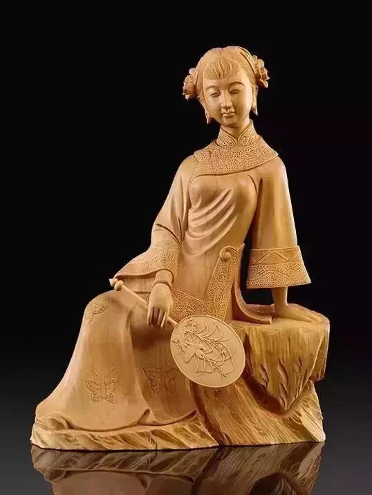 木雕佛像仿古,木雕佛像工艺品欣赏