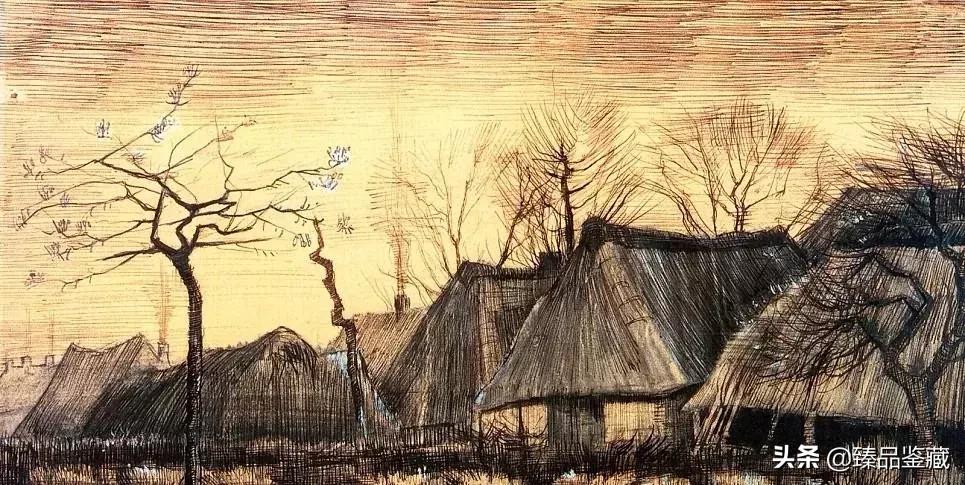 梵高在薄情的世界深情的活着,梵高是一个孤独的疯子