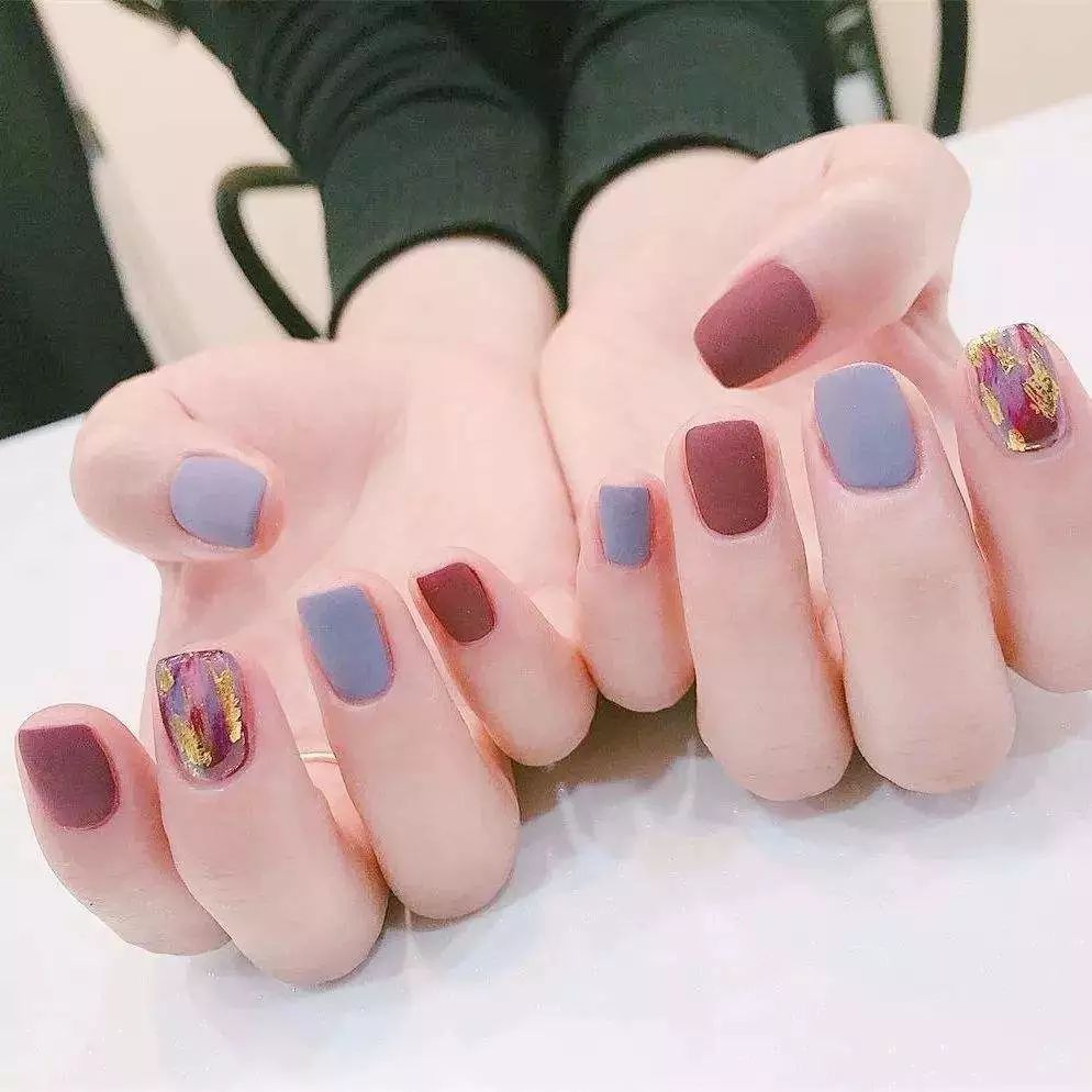 短指甲适合的美甲小仙女,小仙女夏季必备薄荷美甲