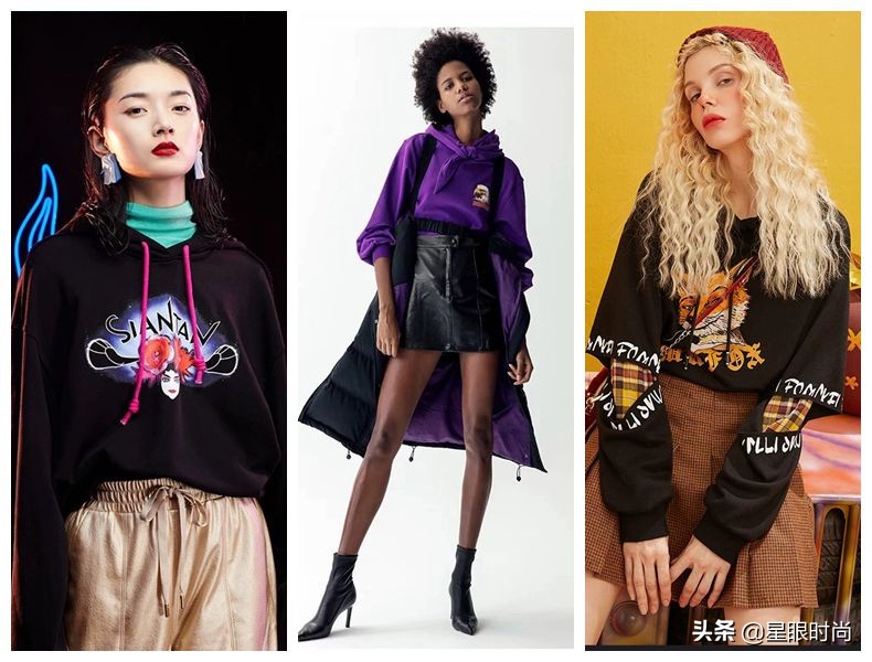 适合春夏穿的卫衣有几种款式,玩转各种风格一件卫衣就够了