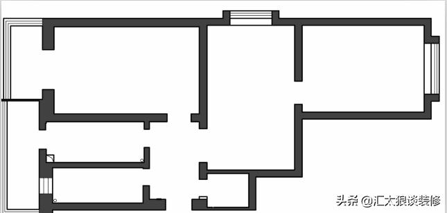 简单装修刷亮色乳胶漆效果案例,不吊顶不装射灯装修效果图