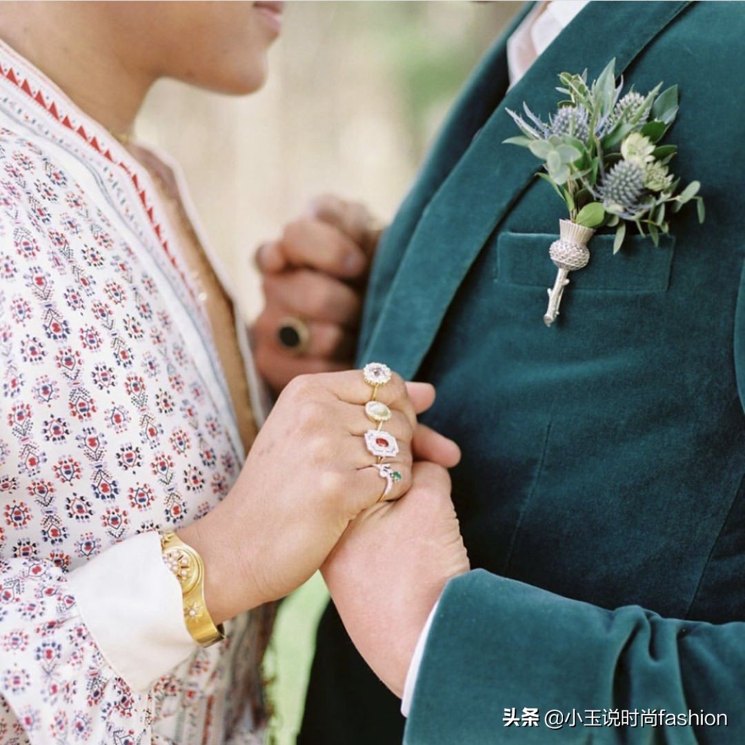 戒指男女戴法和意义十个手指,男女戒指的正确戴法图解