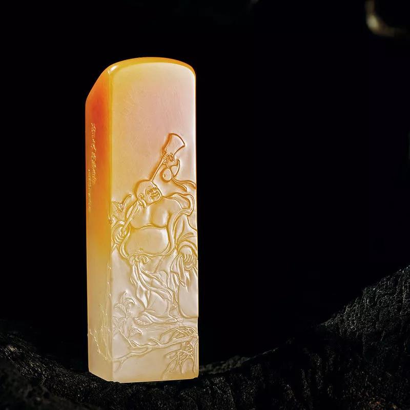 寿山石荔枝是否有石皮,红荔枝寿山石