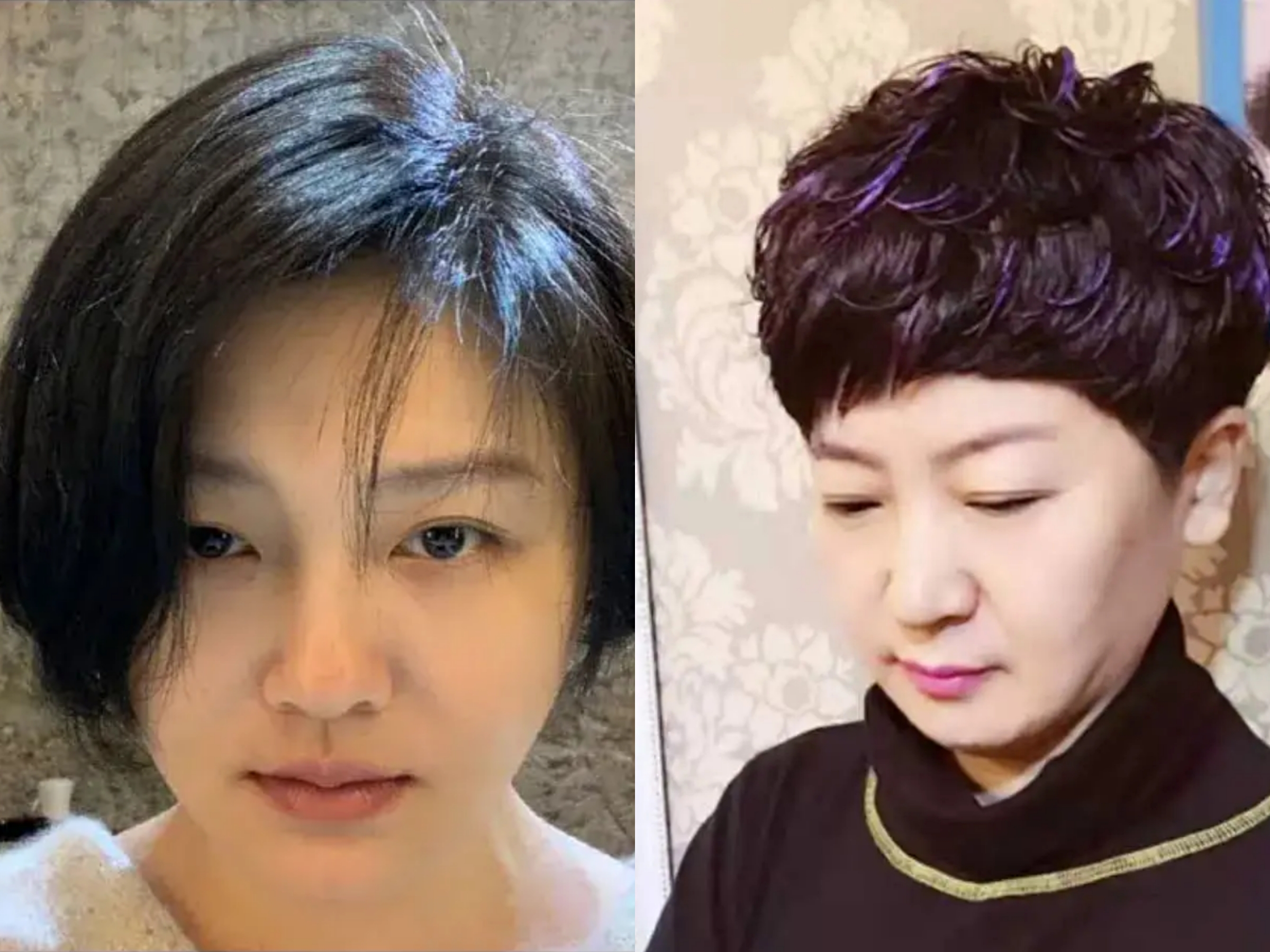 短发怎么烫又好看又不显老,五六十岁女士短发怎么梳不显老