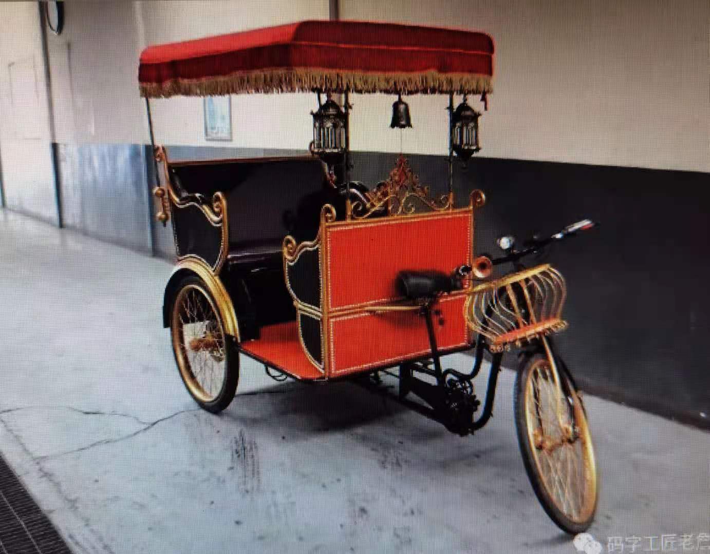 北京最豪华三轮车,北京城里三轮车