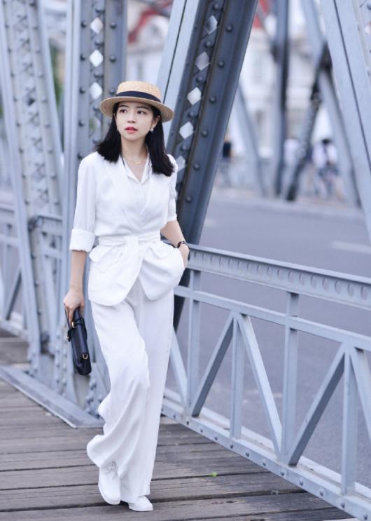 阔腿裤怎么才能穿出好效果,阔腿裤的5种时髦穿搭