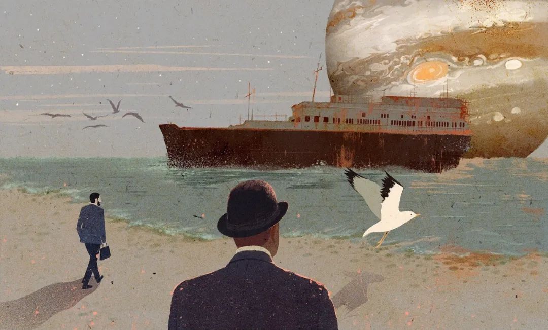 90年代画风的插画师,90后插画师画出美丽乡村