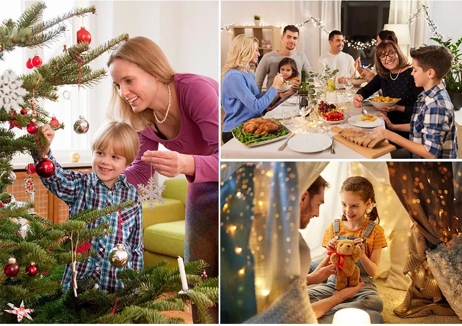 圣诞节幼儿画简单又漂亮,圣诞节儿童画圣诞老人和小鹿