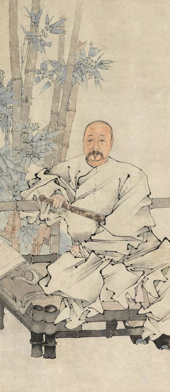 任伯年人物画扎根于民间艺术 (清代海派任伯年人物画全集)