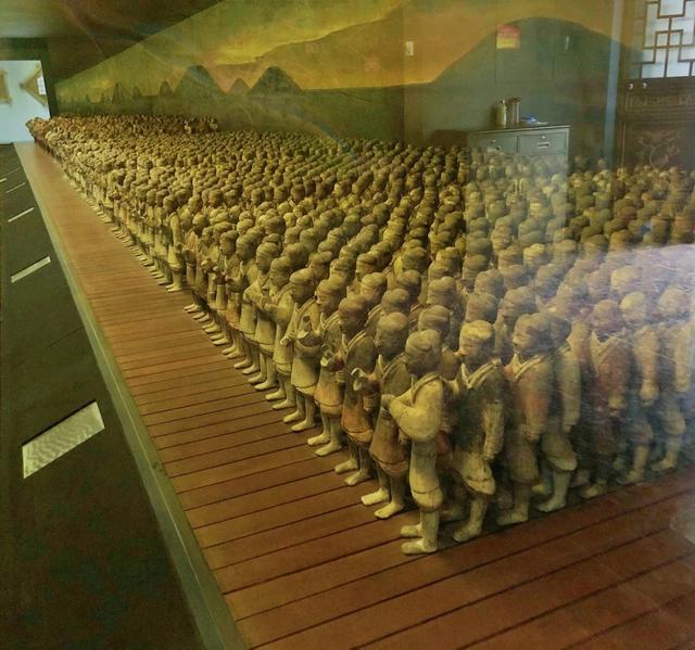 带你了解秦兵马俑,秦兵马俑和汉兵马俑