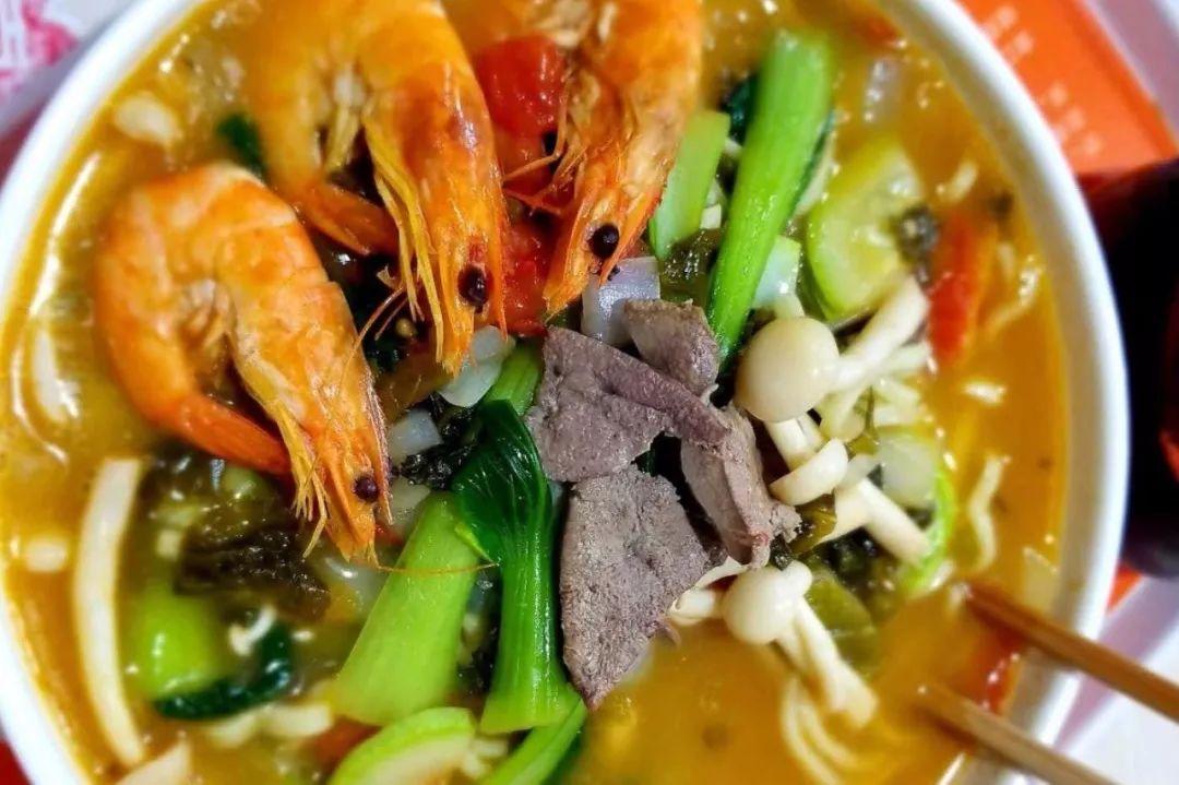 三都老傅手工打面,朱记手工打面