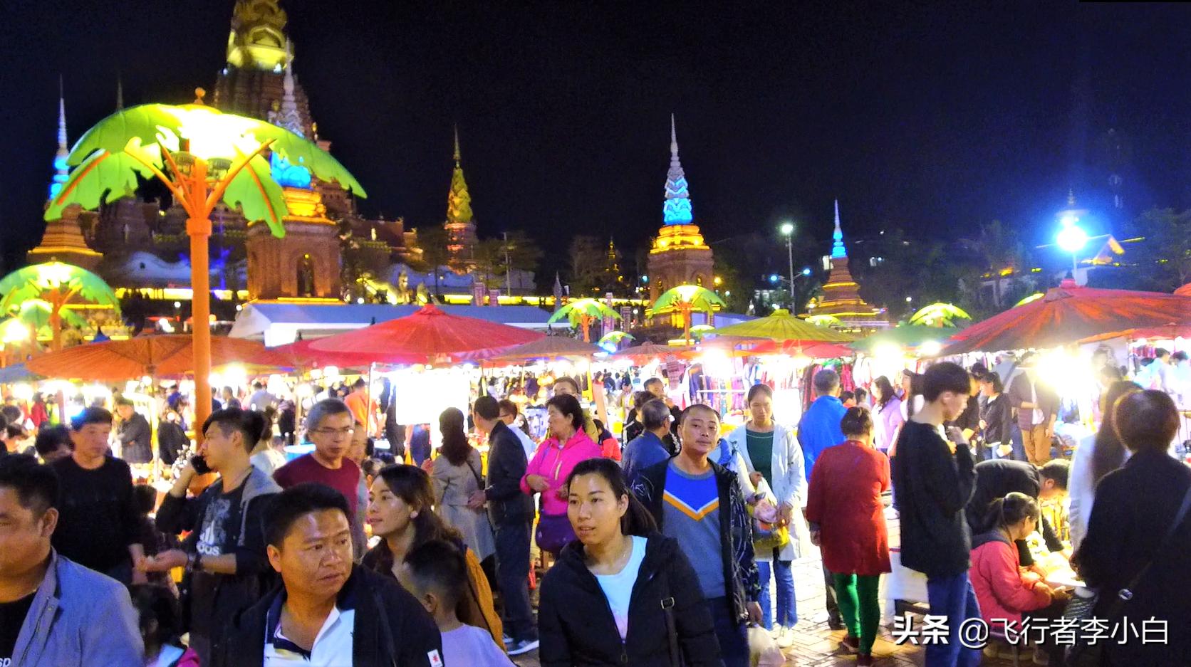 西双版纳告庄夜市攻略,西双版纳告庄夜市拍照推荐