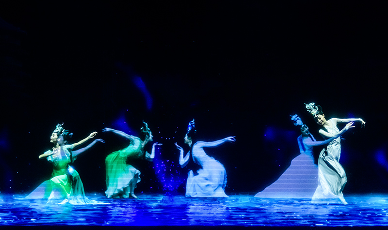 宋城千古情大场面,宋城千古情震撼场面