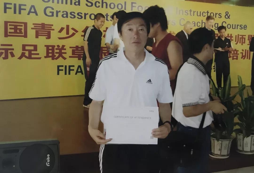 中国足球青训教父级人物,青岛国脚李霄鹏