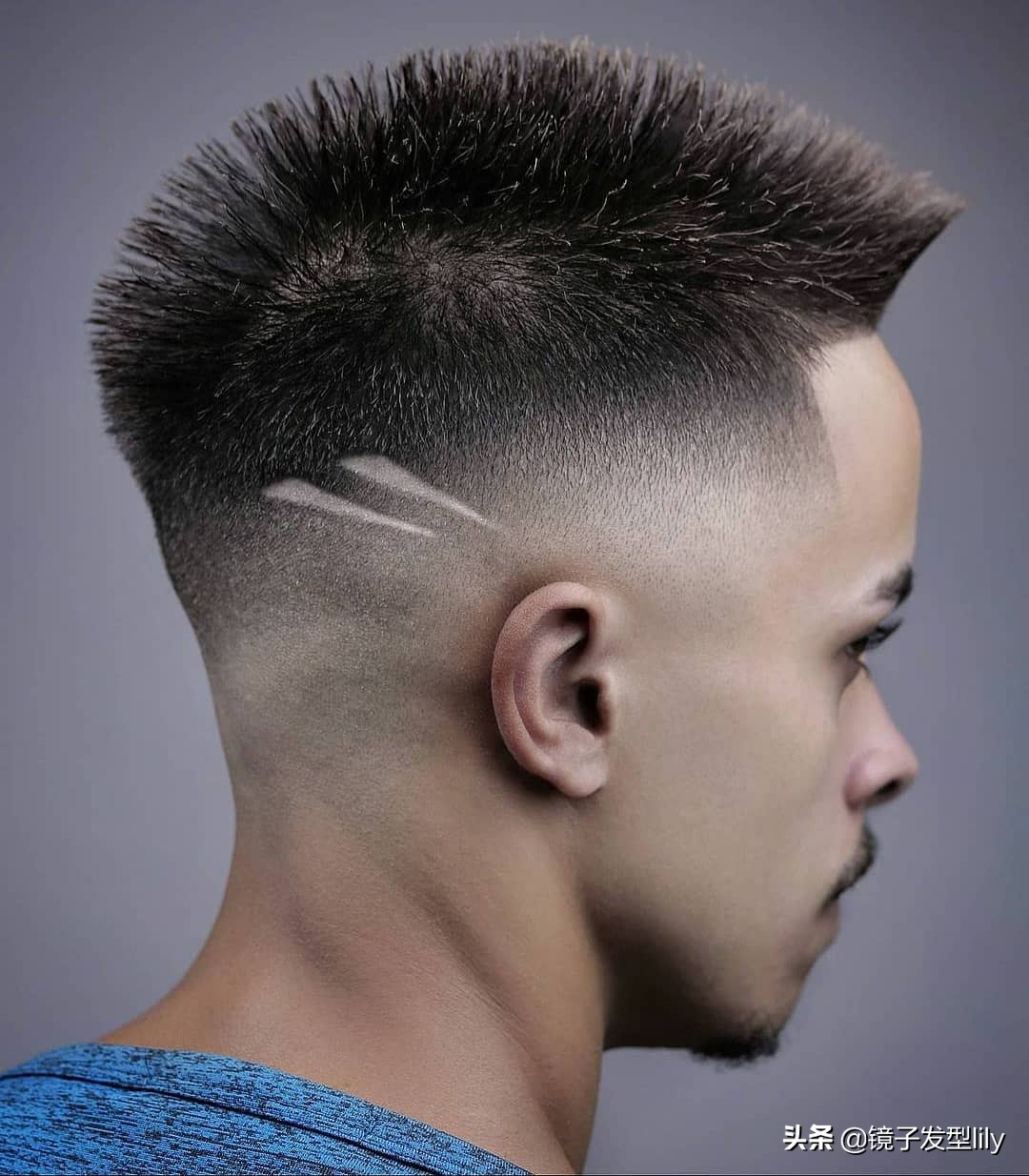 今年最流行的男发纹理烫钢铁烫,今年流行的男士发型韩式纹理烫