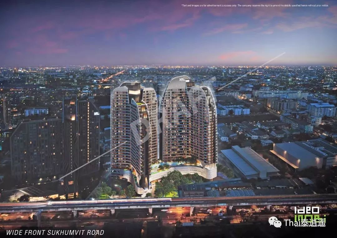 IDEO东方双子星|距BTS素坤逸线Bangna站250米,13.5万泰铢/㎡起与世界级地标购物中心为邻