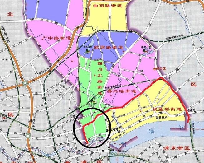上海虹口区北外滩最终规划,虹口核心区最新规划
