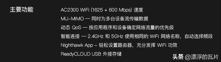 网件r7000比现在的千元路由器好,千元路由器