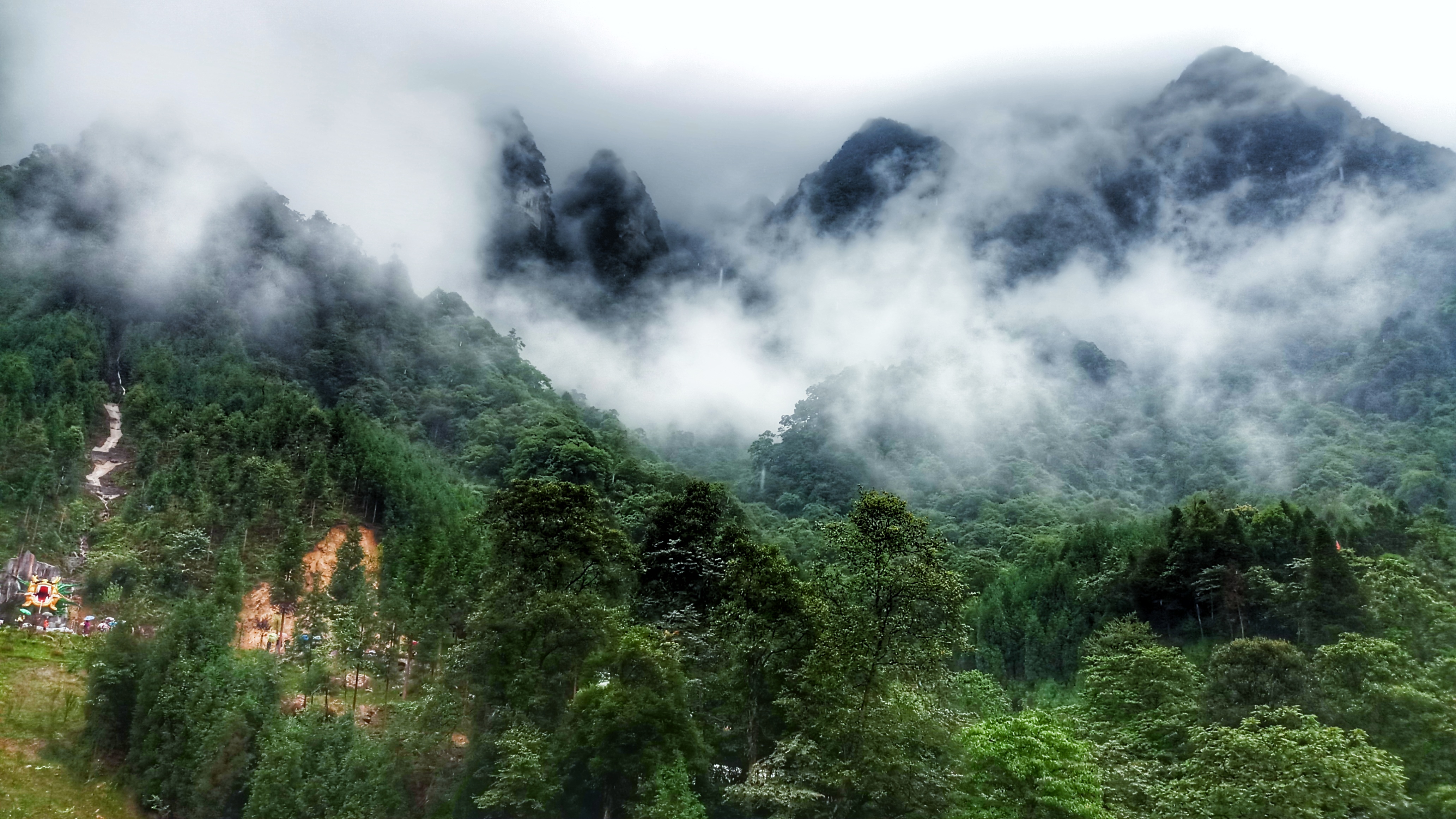 猴山飞瀑,猴山飞瀑旅游区地图