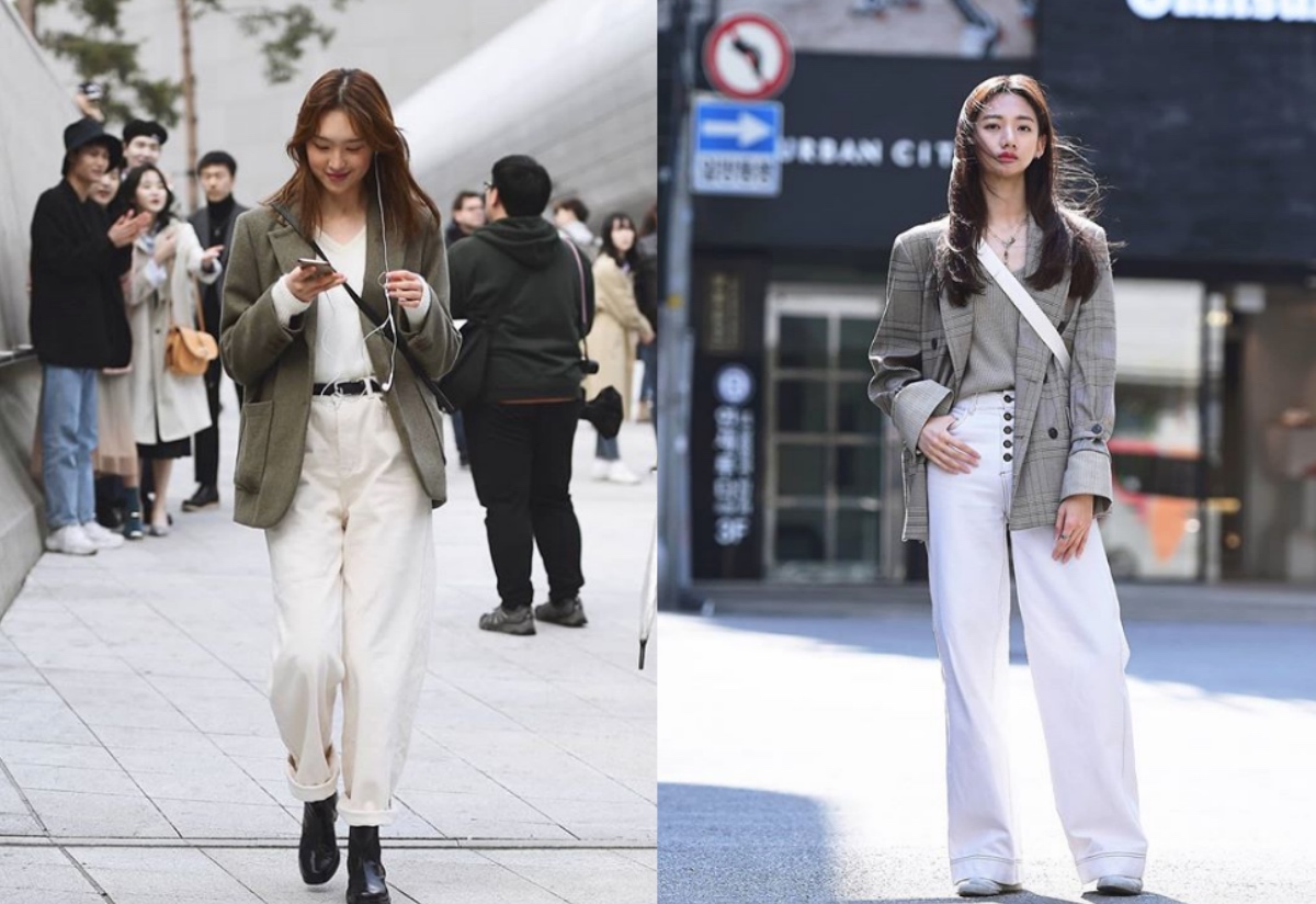 时尚潮流跟着韩国小姐姐学穿搭,穿搭韩国小姐姐日常穿搭look