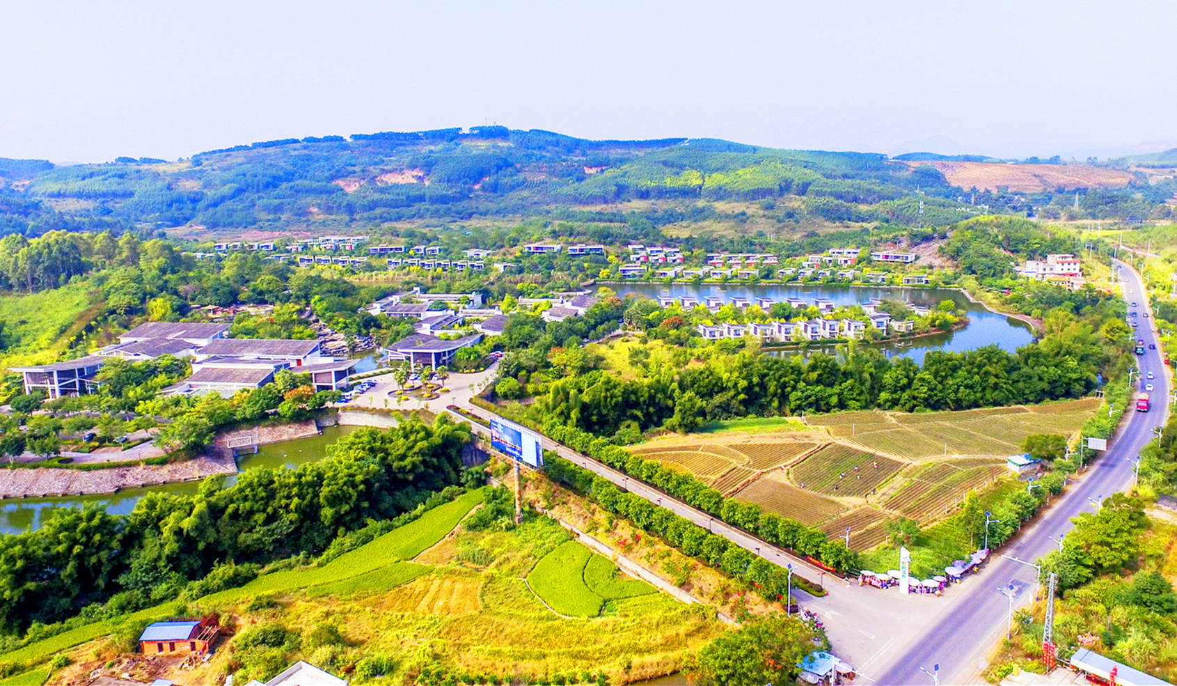 诗和远方在远方,象州温泉风景