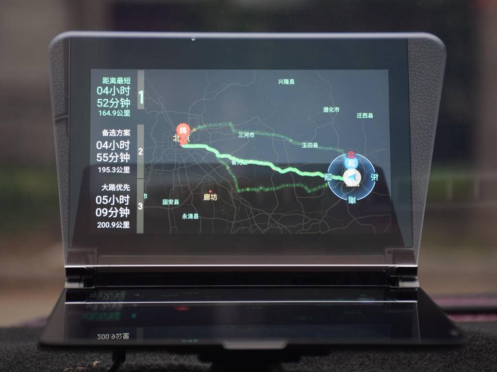 科技感爆棚!这款HUD终身免流量导航,还能在线听音乐看视频