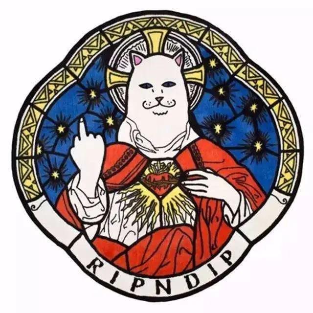 *戏调**Supreme的贱贱白猫RIPNDIP