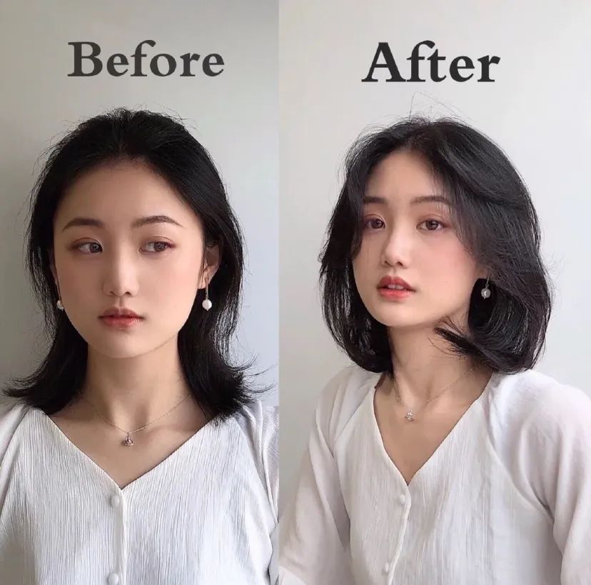 大圆脸型的女生适合剪短发,大脸女生剪短发显脸小的有哪些