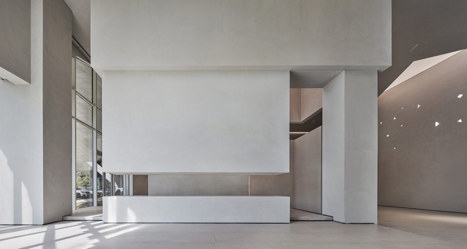 简约个性的婚纱摄影空间设计，每一处细节都充满艺术美感