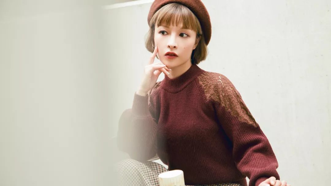 日系春秋毛衣外套,日系个性毛衣外套