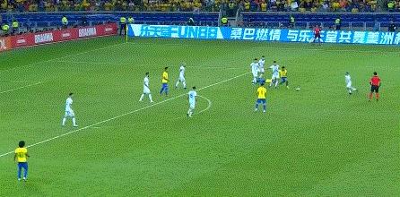 美洲杯-巴西双锋传射2-0胜阿根廷梅西争冠再梦碎