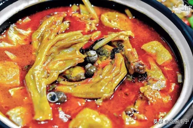 南宁田螺鸭脚煲小店推荐,南宁玉洞田螺鸭脚煲推荐