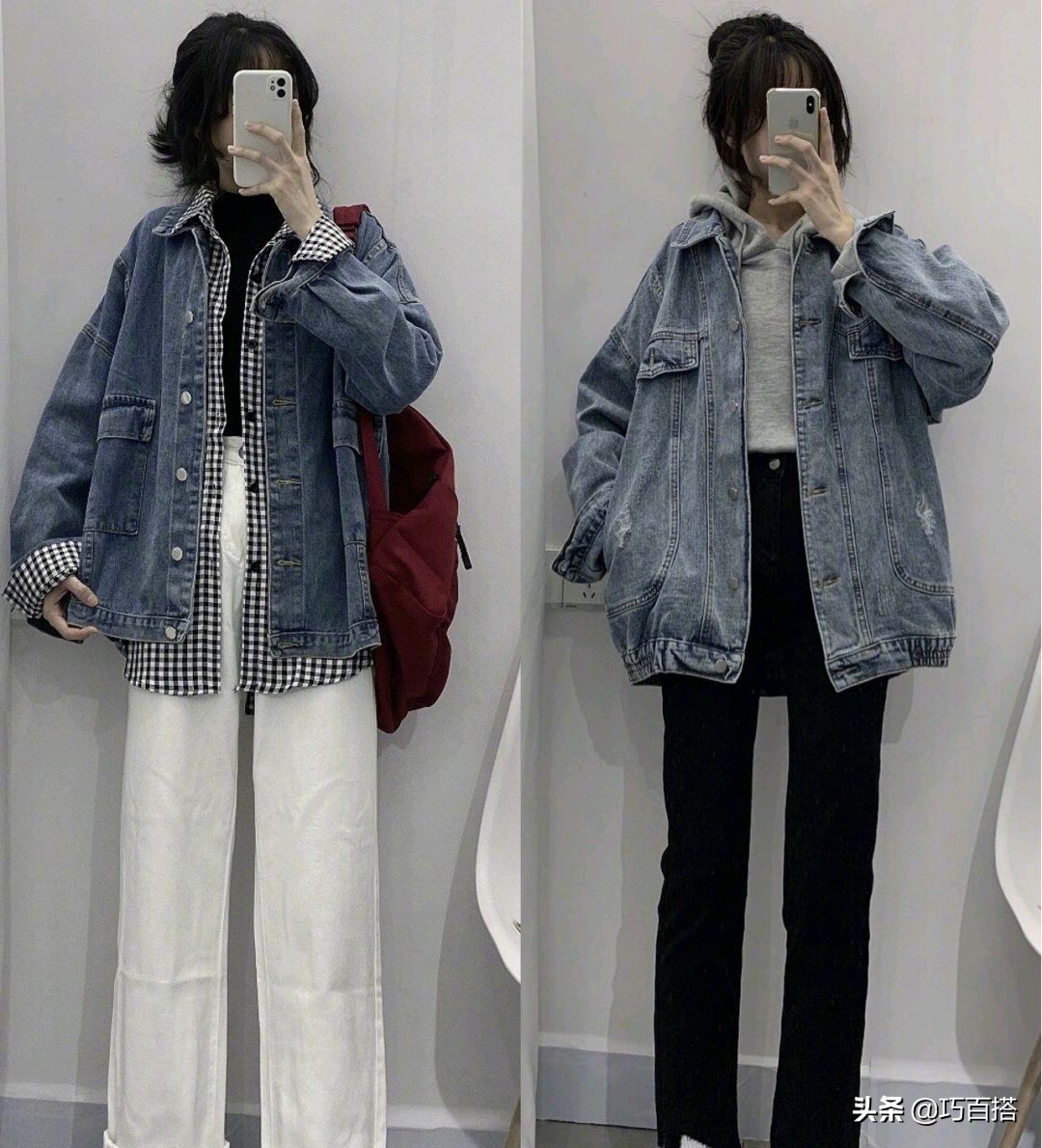 校园穿搭女秋冬,校园风穿搭参考